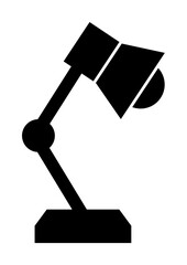 Aufkleber - table lamp icon. Element of web icon for mobile concept and web apps. Glyph table lamp icon can be used for web and mobile