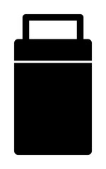 Aufkleber - suitcase icon. Element of simple icon. Premium quality graphic design icon. Signs and symbols collection icon for websites, web design, mobile app