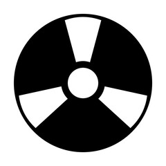 Aufkleber - vinyl record icon. Element of simple icon. Premium quality graphic design icon. Signs and symbols collection icon for websites, web design, mobile app