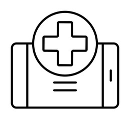 Aufkleber - Medicine, augmented reality icon. Element of augmented reality icon