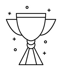 Aufkleber - Award, cup, winner icon. Simple line, outline elements of prize icons for ui and ux, website or mobile application