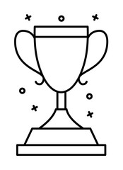Aufkleber - Award, cup, winner icon. Simple line, outline elements of prize icons for ui and ux, website or mobile application