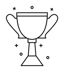 Aufkleber - Award, cup, winner icon. Simple line, outline elements of prize icons for ui and ux, website or mobile application