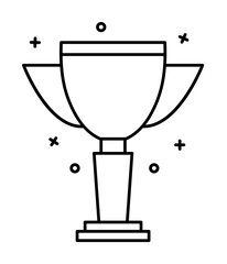 Aufkleber - Award, cup, champion icon. Simple line, outline elements of prize icons for ui and ux, website or mobile application