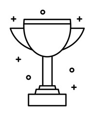 Aufkleber - Award, cup, champion icon. Simple line, outline elements of prize icons for ui and ux, website or mobile application