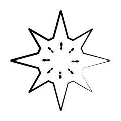 Aufkleber - virus, bacteria icon. element of biology icon for mobile concept and web apps. hand drawn virus, bac