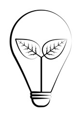 Aufkleber - Idea, Biology, Plant icon. Element of biology icon for mobile concept and web apps. Hand drawn Idea, Biology, Plant icon can be used for web and mobile