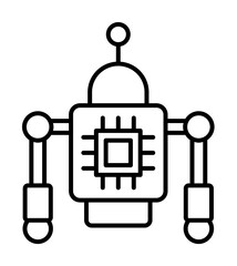Aufkleber - automation, block chain icon. Element of block chain icon for mobile concept and web apps. Thin line automation, block chain icon can be used for web and mobile