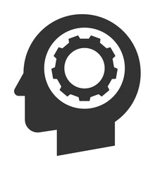 Aufkleber - worker, setting, business, man icon. Element of business icon for mobile concept and web apps. Glyph worker, setting, business, man icon can be used for web and mobile