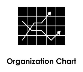 Aufkleber - chart, arrow up, organization chart icon. One of business collection icons for websites, web design, mobile app