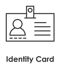 Poster - badge, man icon