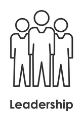 Aufkleber - team, work, leader icon