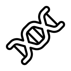 Aufkleber - DNA, chemistry icon. Simple line, outline elements of stinks icons for ui and ux, website or mobile application