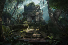 Mayan Temple Jungle Altar