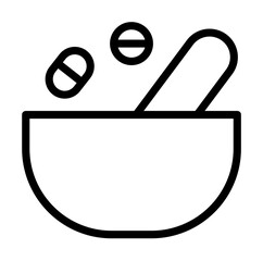 Aufkleber - Pounder, pills icon. Simple line, outline elements of stinks icons for ui and ux, website or mobile application