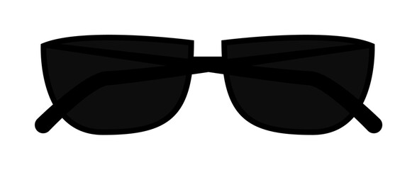 Aufkleber - sunglasses flat icon. Element of beach holidays colored icon for mobile concept and web apps. Detailed sunglasses flat icon can be used for web and mobile. Premium icon