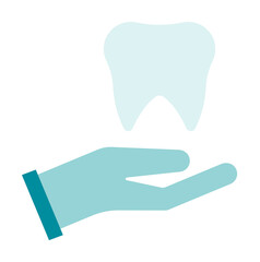 Poster - Dentistry, dentist, doctor, give, hospital teeth tooth color icon