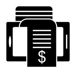 Aufkleber - Ecommerce, check, phone icon. Element of internet commerce icon. Premium quality graphic design icon. Signs and symbols collection icon for websites, web design, mobile app
