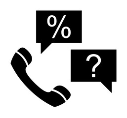 Leinwandbilder - Ecommerce, phone icon. Element of internet commerce icon. Premium quality graphic design icon. Signs and symbols collection icon for websites, web design, mobile app
