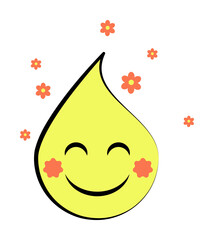 Aufkleber - emoji very happiness icon. Element of colored emoji icon for mobile concept and web apps. Cartoon emoji very happiness icon can be used for web and mobile