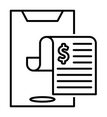 Poster - Financial banking icon. Element of economy