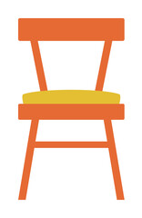 Aufkleber - a soft chair flat icon. Element of furniture colored icon for mobile concept and web apps. Detailed a soft chair flat icon can be used for web and mobile. Premium icon