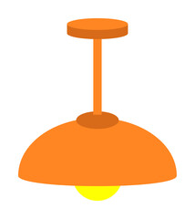 Aufkleber - chandelier flat icon. Element of furniture colored icon for mobile concept and web apps. Detailed chandelier flat icon can be used for web and mobile. Premium icon