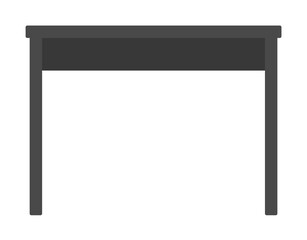 Poster - table flat icon. Element of furniture colored icon for mobile concept and web apps. Detailed table flat icon can be used for web and mobile. Premium icon