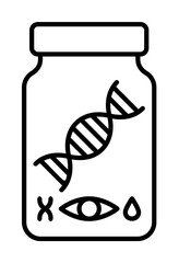 Poster - Medicine icon. Element of future business icon