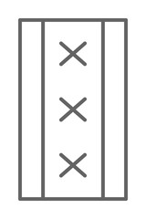 Aufkleber - Amsterdam, flag, sign icon. Element of Holland icon. Thin line icon for website design and development, app development. Premium icon