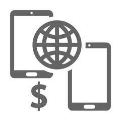 Aufkleber - mobile security icon. element of internet security icon. premium quality graphic design icon. signs 