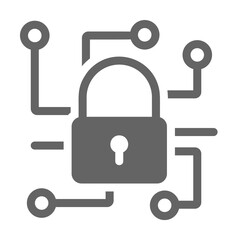 Aufkleber - Data premium icon. Element of internet security icon. Premium quality graphic design icon. Signs and symbols collection icon for websites, web design, mobile app
