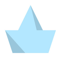 Poster - Boat, toy icon. Simple color elements of kindergarten icons for ui and ux, website or mobile application