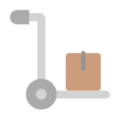 Poster - Freight, manufacturing icon. Simple line, outline elements of production icons for ui and ux, website or mobile application