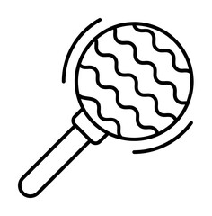 Poster - Rattle, toy icon. Element of maternity culture. Thin icon for website design and development, app development. Premium icon