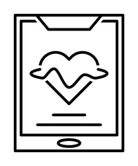 Aufkleber - Medical technology, tablet icon. Element of medical technology icon