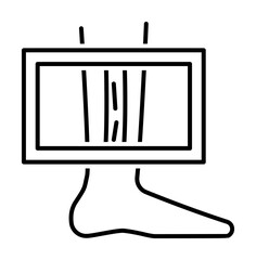 Aufkleber - Medical technology, scan icon. Element of medical technology icon