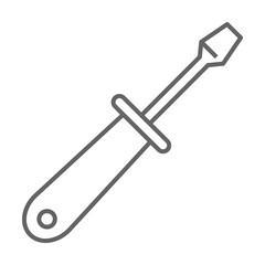 Aufkleber - Plumber, tools icon. Element of plumber icon. Thin line icon for website design and development, app development. Premium icon