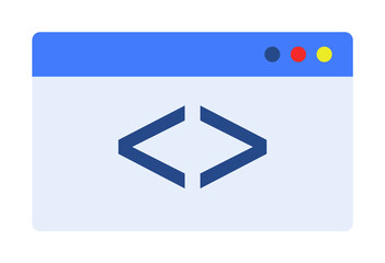 Aufkleber - Internet browser colored icon