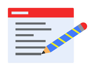 Aufkleber - email colored icon