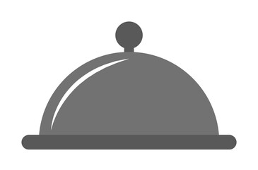 Poster - restaurant tray colored illustration. Element of colored food icon for mobile concept and web apps. Detailed restaurant tray icon can be used for web and mobile