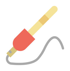 Poster - Sound, usb icon. Simple color elements of rock n roll icons for ui and ux, website or mobile application