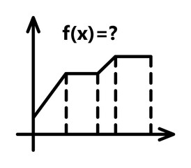Poster - Formula math function icon. Element of school
