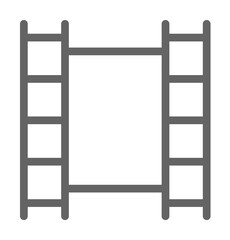 Aufkleber - Film strip icon. Element of theatre icon. Thin line icon for website design and development, app development. Premium icon
