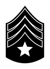 Poster - military epaulettes icon. Element of military for mobile concept and web apps. Detailed military epaulettes icon can be used for web and mobile. Premium icon