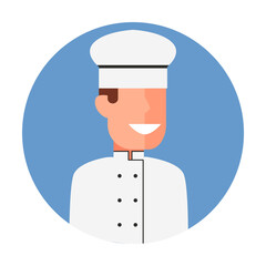 Poster - colored avatar of cook icon. Element of colored people profession icon for mobile concept and web apps. Detailed colored avatar of cook icon can be used for web and mobile