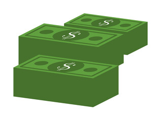 Poster - money bills colored icon. Element of bankings for mobile concept and web apps. Detailed money bills colored icon can be used for web and mobile. Premium icon