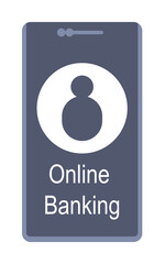 Poster - online bank card colored icon. Element of bankings for mobile concept and web apps. Detailed online bank card colored icon can be used for web and mobile. Premium icon