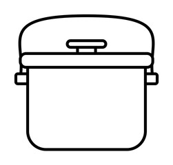 Aufkleber - road refrigerator icon. Element of travel icon for mobile concept and web apps. Thin line road refrigerator icon can be used for web and mobile. Premium icon
