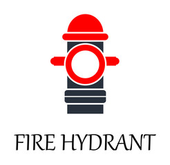 Poster - colored fire hydrant icon. element of web icon for mobile concept and web apps. detailed colored fir